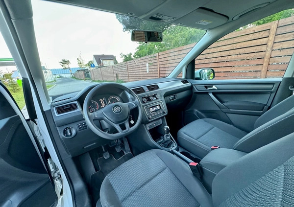 Volkswagen Caddy cena 130000 przebieg: 180000, rok produkcji 2019 z Białobrzegi małe 466